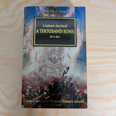 Thousand Sons by Graham Mcneill (2010, Mass Market) Warhammer 40k Very Good