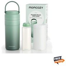 Portable Breast Milk Cooler Stainless Steel 12oz Leak Proof Travel Baby