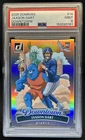 2025 Panini Donruss Jaxson Dart Downtown! SP RC SSP Rookie #14 Giants PSA 9