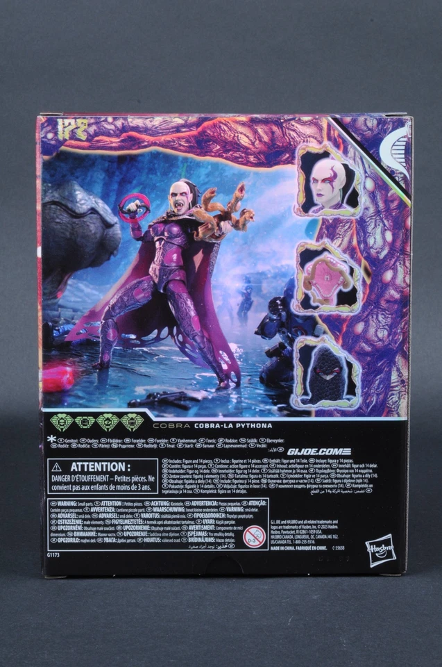 2025 Hasbro GI Joe Classified Series 172 Cobra-La Pythona SEALED New - Image 3 of 4