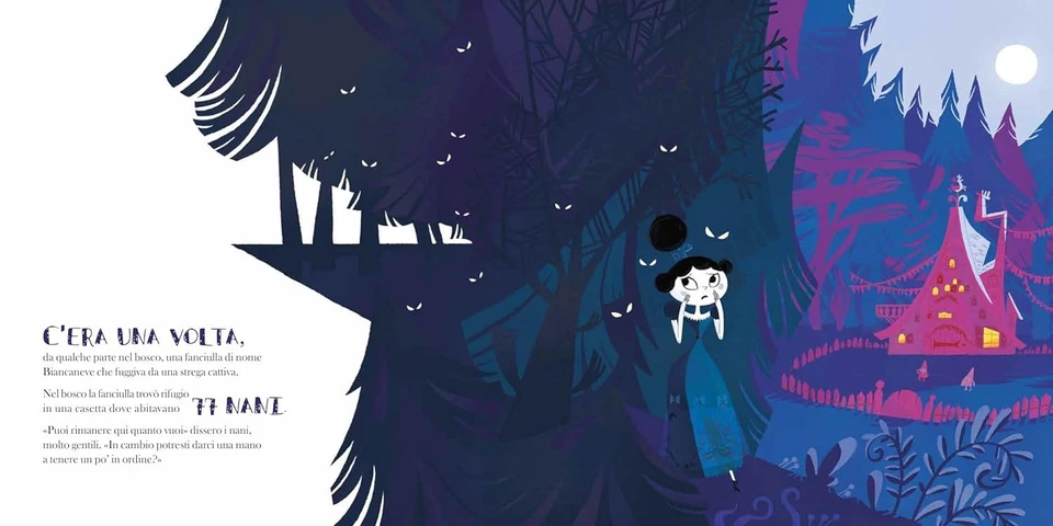 Raphaëlle Barbanègre Dav Biancaneve e i 77 nani. Ediz. il (Hardback) (UK IMPORT) - Image 2 of 4