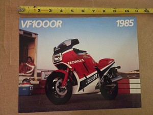 1985 Honda VF1000R  Brochure