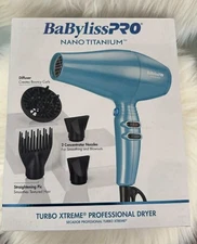 BaByliss PRO Nano Titanium Turbo Xtreme Professional Hair Dryer