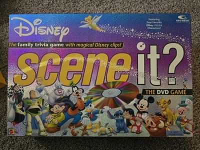 Disney Scene It DVD Game First Edition DR05 Movie Trivia Game Complete