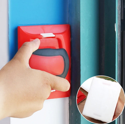 Latex Paint Edger Brush Corner Wall Ceiling Trimmer Tool with Handle