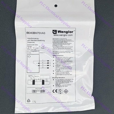 For Wenglor IB040BM70VA3 Photoelectric Switch Sensor Fast Shipping 1PCS NEW *tn