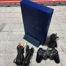 PS2 Console SCPH-37000 Ocean Blue Playstation 2 Used Tested Working
