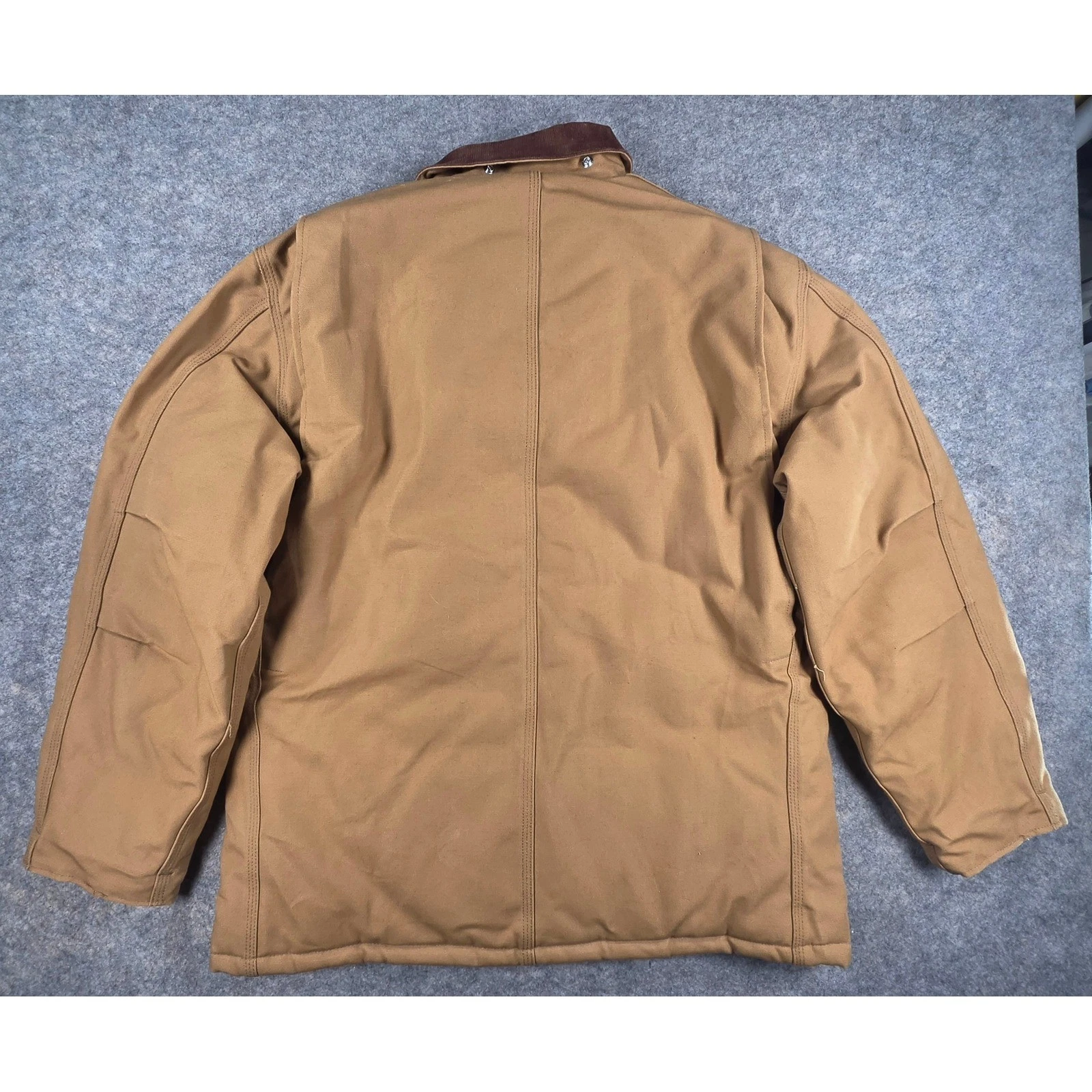 NWT Vtg Carhartt Arctic Quilt Lined Workwear Jacket UNION USA 42 Reg CO 03 BRN image 10