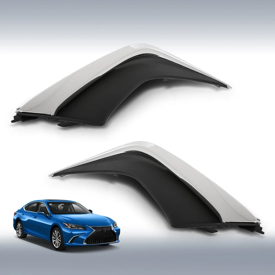 Fit For 2019-2024 Lexus ES350 ES300h ES250 Front Bumper Trims Pair Set Foto 2 de 4