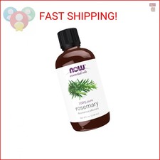 NOW Essential Oils, Rosemary Oil, Purifying Aromatherapy Scent, Steam Distilled,