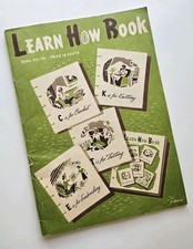 Vintage Learn How Book Crochet Knitting Tatting Embroidery No 170