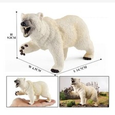 14.7cm Polar Bear PVC Toy Animal Figure Doll Kids Gift
