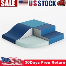 Climbing Toys for Toddlers 4-Piece Foam Climbing Blocks Play Set Indoor Baby Toy