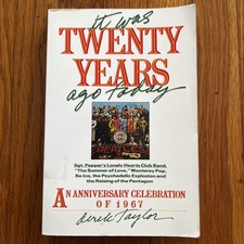 It Was Twenty Years Ago Today Paperback Derek Taylor