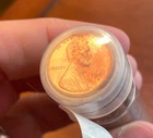 (#101862) Lincoln Wheat Cent:  1947 S.  BU roll.   (see video)