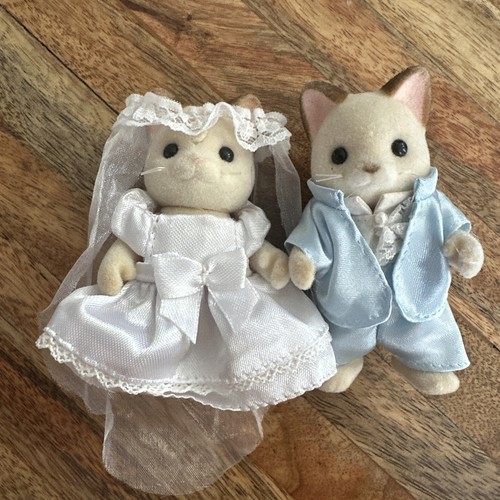 Sylvanian Families Dante Katze Hochzeitspaar Special Collector's Club Exclusive