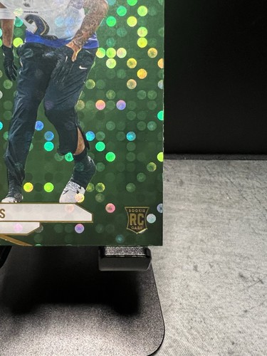 2024 Panini Donruss Elite - Rookies Green Disco #157 Nate Wiggins (RC) - Ravens - Picture 2 of 3