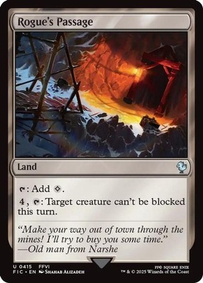 2025 Magic: The Gathering: FIC - Rogues Passage (#415, U, Near Mint)