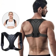 Adjustable Posture Corrector Back Shoulder Brace Clavicle Spine Upper Back Suppo
