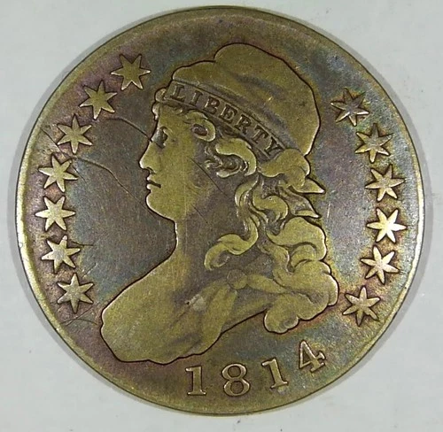 1814-P Capped Bust Half Dollar — photo from the most recent tracked eBay sale