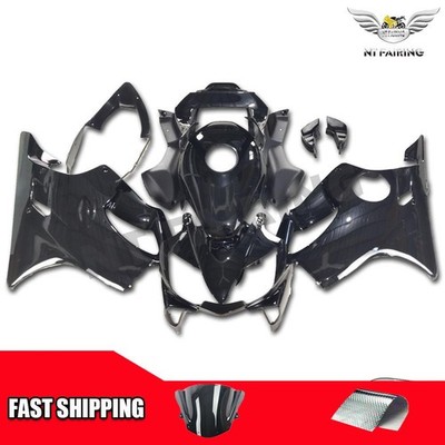 SC Gloss Black Tank Cover Injection Fairing Fit for Honda 2001-03 CBR600F4I d11