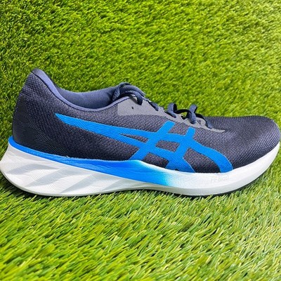 Asics Roadblast Mens Size 10 Blue White Athletic Running Walking Shoes Sneakers