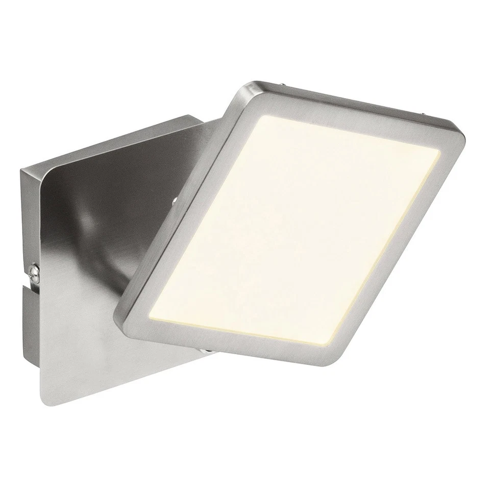 Brilliant LED Wandleuchte Uranus Eisen 5W 500lm flach warmweiß 3000K schwenkbar - Bild 1 von 1