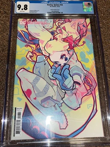 Harley Quinn 18 (2022), Besch 1:25 Variant Cover, CGC Graded 9.8