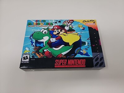 Super Mario World: Return to Dinosaur Land SNES Timewalk Games