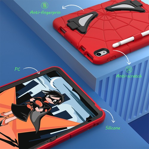 Silicone Protective Case w/Stand for iPad 10th Gen 2022 10.9 & 11th Gen 2025 11" - Picture 10 of 21