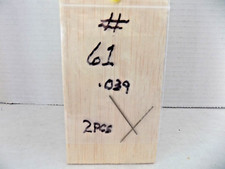 2) #61    .039 DIA. DRILL BIT UNBRANDED PO   ...
