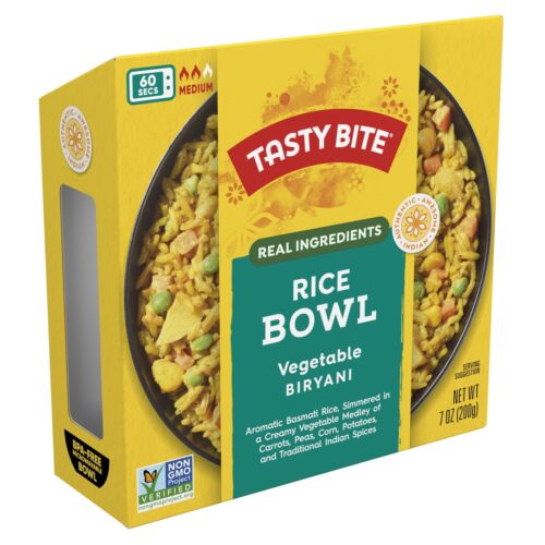 Tasty Bite Vegetable Biryani Rice Bowl, Ready to Eat, Microwaveable, Gluten - Picture 5 of 5