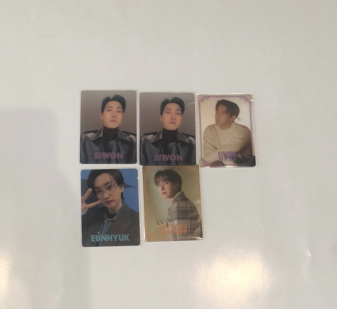 K-POP・アジア SUPER JUNIOR Japan Special Event 2022 SUPER JUNIOR 2022 JAPAN SPECIAL EVENT CLEAR CARD Siwon Eunhyuk