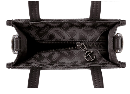 Telfar Small Jacquard Shopper - monograma negro - Imagen 3 de 4