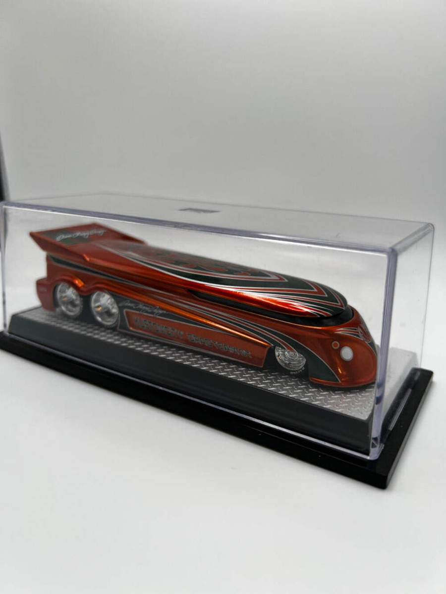kustomcity drag bus 超激レア‼️ Kustomcity Drag Team Series EVO GT Drag Bus (Kandy Orange) (#015