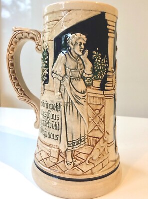 Bierkrug ''So leb denn wohl du stilles Haus'', Bodenmarke G 1771