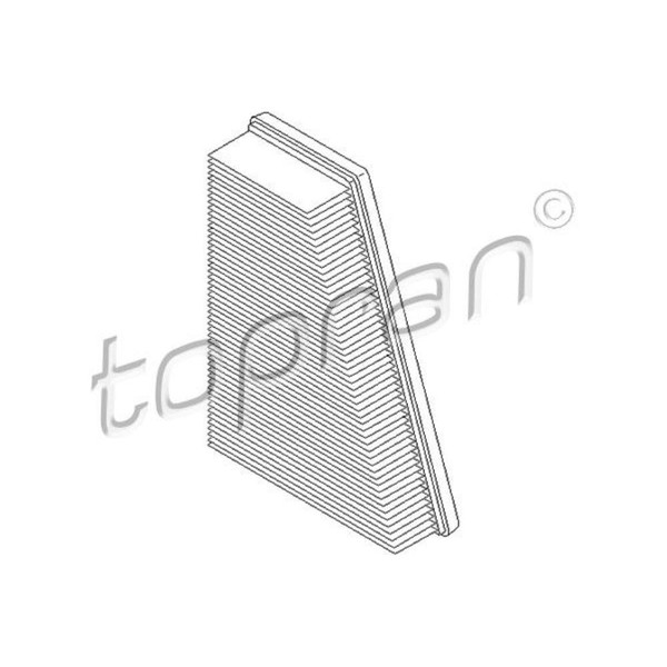 Topran Luftfilter Filtereinsatz FüR CitroëN Berlingo 2.0 Hdi 90 Peugeot Partner-image