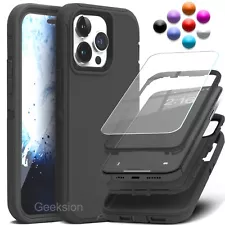 For iPhone 17 Air 16e 15 14 13 12 11 Pro Max XR X Max Rugged Shockproof Case