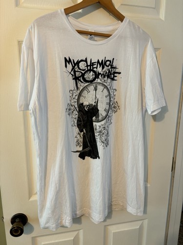 T-shirt da uomo My Chemical Romance Grim Reaper nera parade taglia XL - Foto 4 di 6