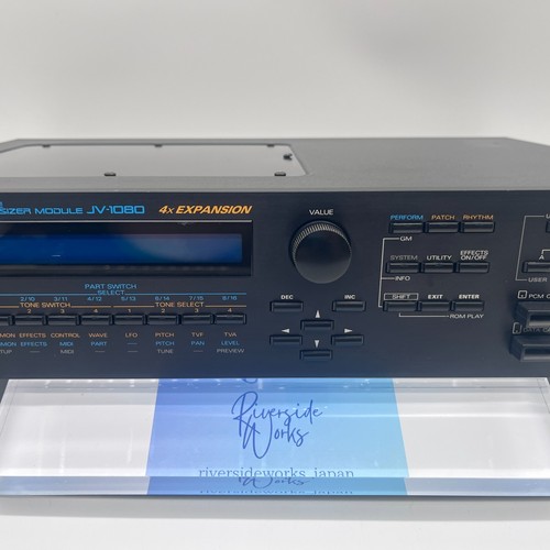Roland JV-1080 Voice Synthesizer Rack Sound Module Used Tested from Japan - Picture 6 of 16