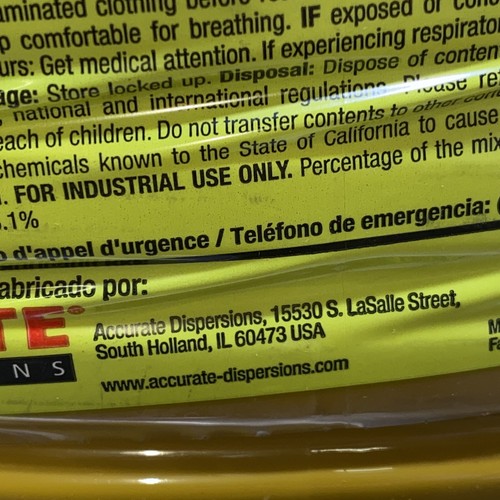 CASE 2- 1 US GAL EA COLORCAST ECOTONER COLORANT YELLOW OXIDE/DEEP GOLD A60Y00903 - Picture 7 of 8