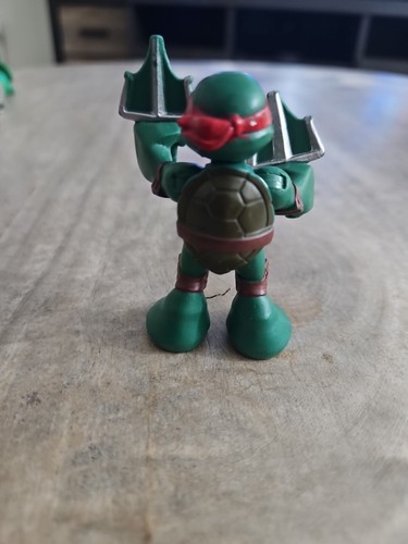 Teenage Mutant Ninja Turtles Raphael Mini Figure 2014 Playmates Viacom TMNT - Picture 4 of 4