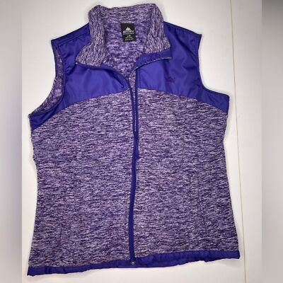 Women s Snozu Purple Vest size Large