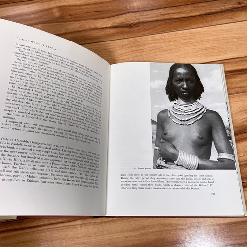 The Peoples of Kenya Joy Adamson 1975 Edition African Kenyan History Photography - Picture 16 of 22