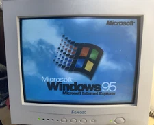 Komodo K50X CRT PC Computer VGA Monitor - Tested, Works Great