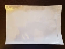 100 - Clear 7" x 10" Packing List Envelope Invoice Slip Self Sealing Pouch 