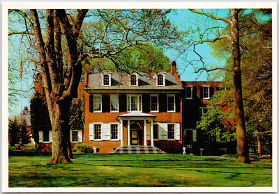 Wheatland Lancaster Pennsylvania James Buchanan Mansion Home Vintage Postcard