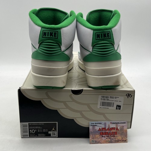 Size 10.5 - Jordan 2 Retro Lucky Green (DR8884-103) - Picture 3 of 8