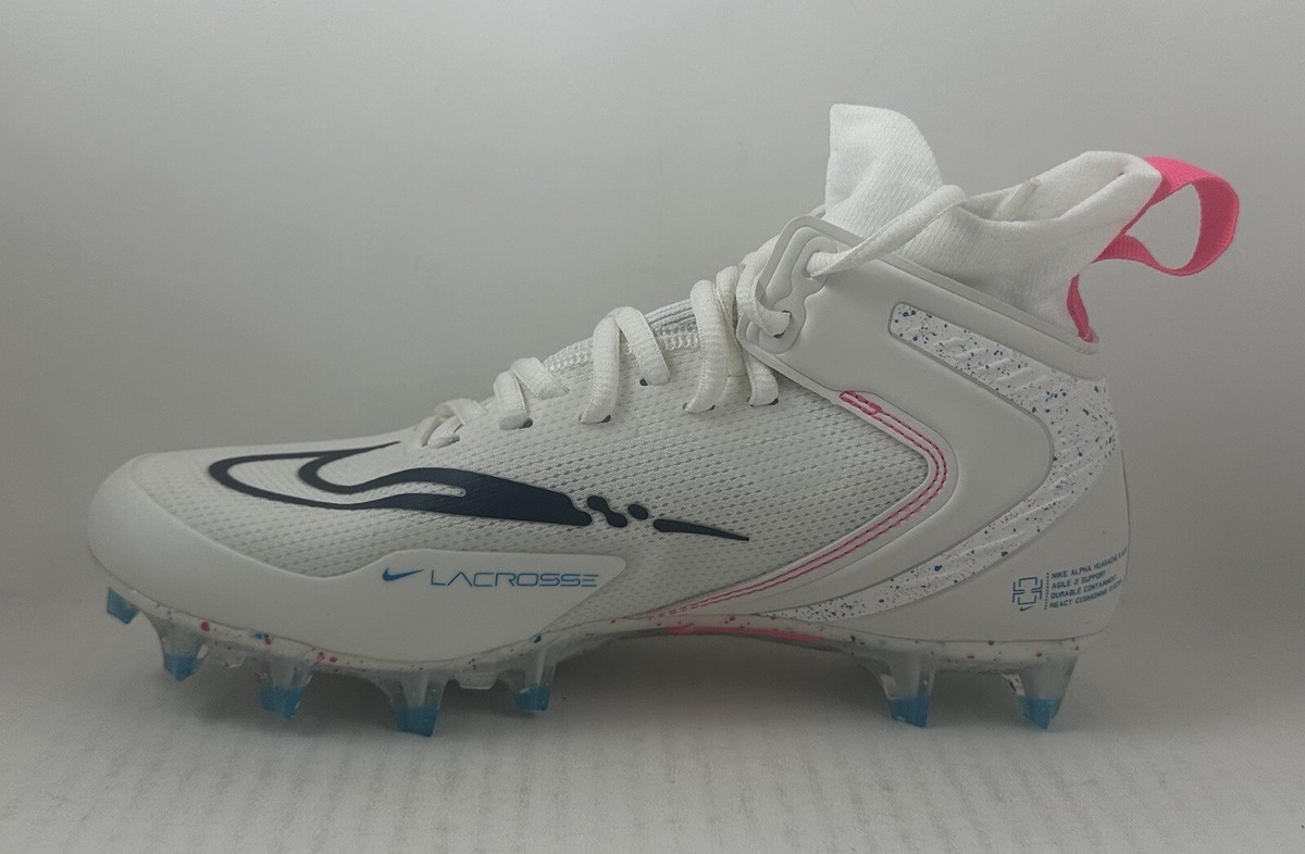 Nike Alpha Huarache 8 Elite LAX Sail Hyper Pink CW4440-116