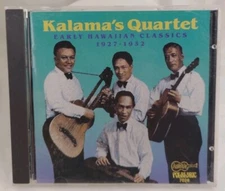 Kalama's Quartet : Early Hawaiian Classics 1927 - 1932 (CD 1993)  *Rare* 🌺🌺🤙